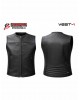Premium Leather Motercycle Vest-1