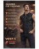 Premium Leather Motercycle Vest-1