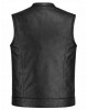 Premium Leather Motercycle Vest-2