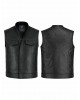 Premium Leather Motercycle Vest-2