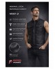 Premium Leather Motercycle Vest-2