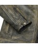 Grimsby Retro Cowhide Leather Jacket