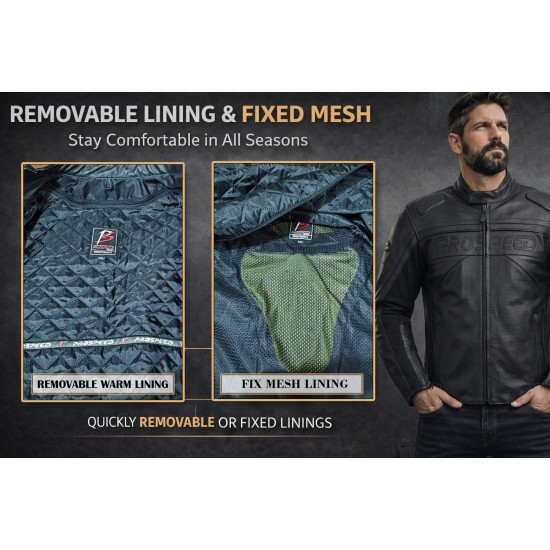 LP-21 Cowhide Leather Jacket