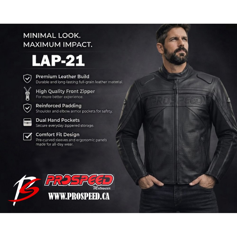 LP-21 Cowhide Leather Jacket