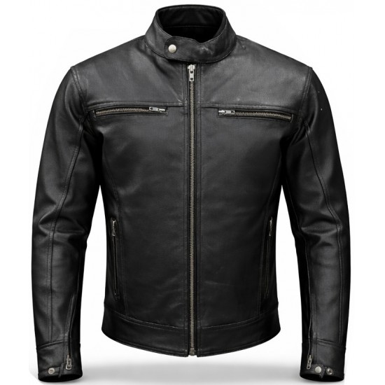 Grimsby-1 Cowhide Leather Jacket