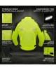 F. Yellow Textile Jacket