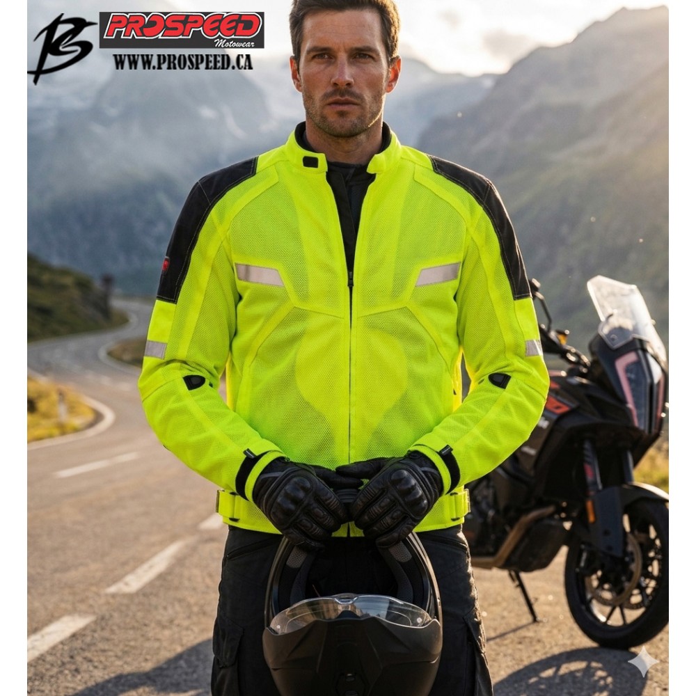 F. Yellow Textile Jacket