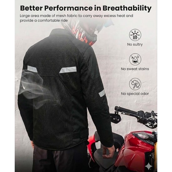 Mesh 4-Season Riding Jacket